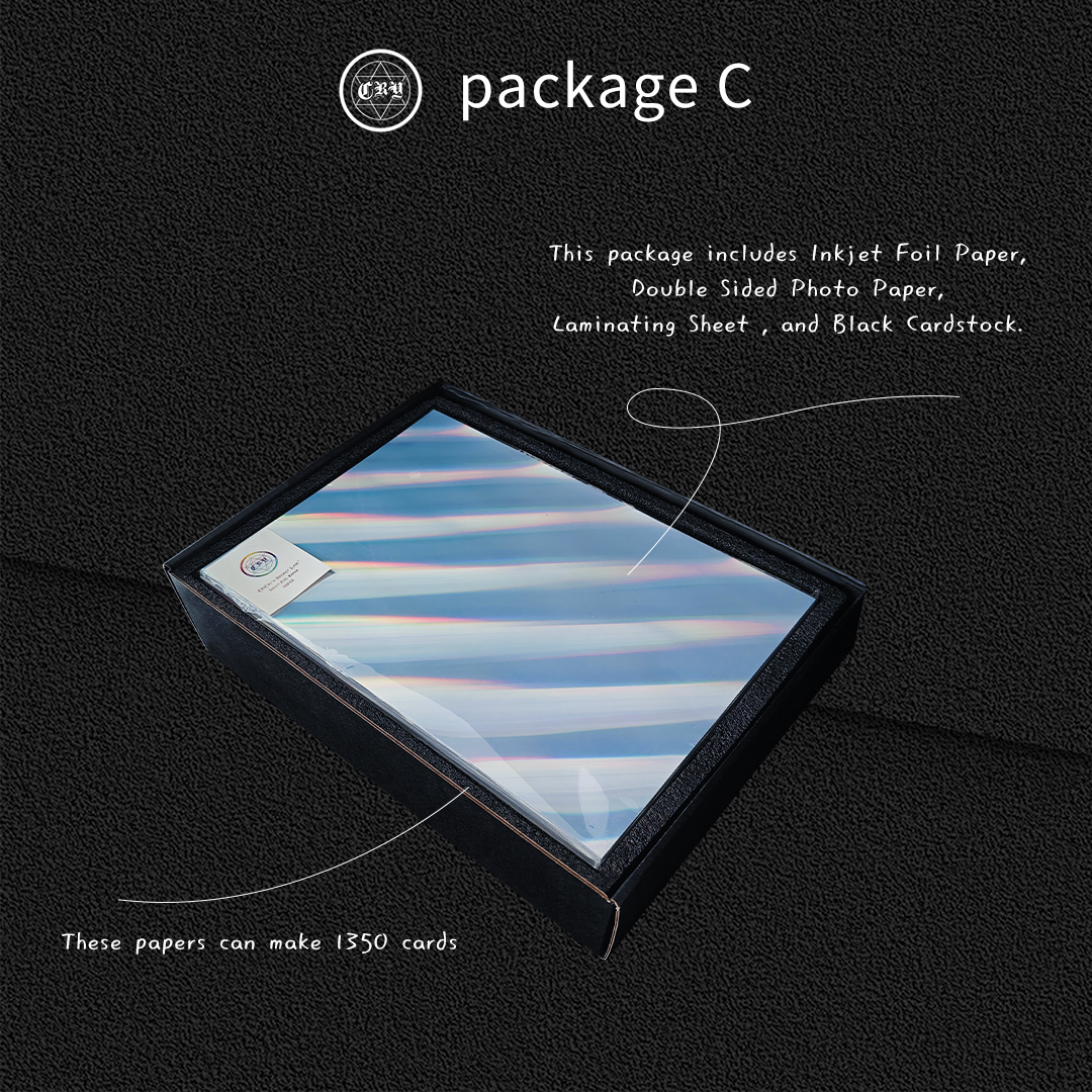 Contains materials capable of producing 1350 cards (including Rainbow Foil)